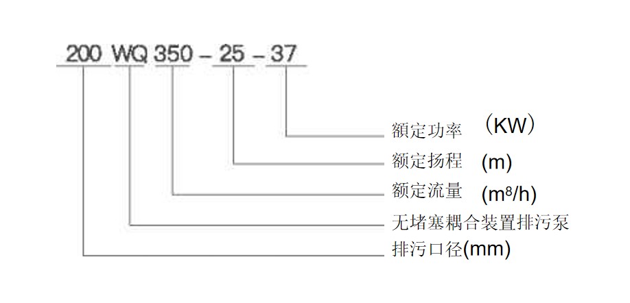 无堵塞耦合装置排污泵